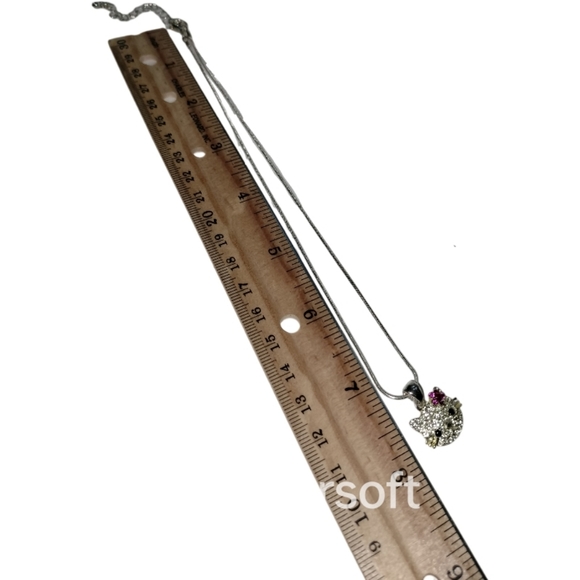 Hello Kitty bling necklace and pendant - Picture 8 of 11